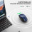 TeckNet TECKNET Wireless Mouse for Laptop, 4800 DPI Optical Computer Mice, Blue 5