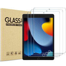 ProCase 3 Pack Screen Protector for iPad 9th 8th 7th Generation 10.2 Inch