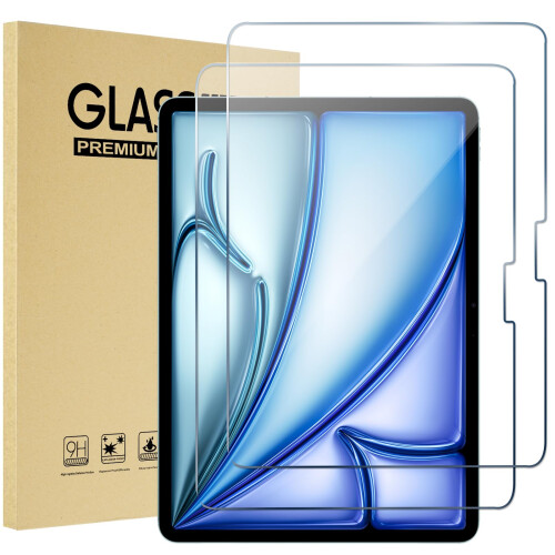 ProCase 2 Pack Screen Protector for iPad Air 11 Inch M4/M3/M2 8/7/6th Gen