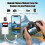 La Brodée SD Card Reader for iPhone iPad, Lightning+USB C Camera Adapter 4