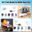 La Brodée SD Card Reader for iPhone iPad, Lightning+USB C Camera Adapter 2
