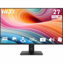 MSI PRO MP275 E2 27-Inch FHD Office Monitor - 1920 x 1080 IPS Panel, 4-Sided Frameless, 120 Hz Refresh Rate, Eye-Friendly Screen, Built-in Speakers, T