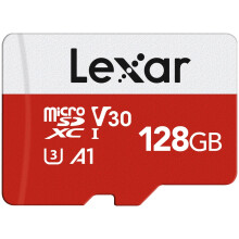 Lexar Micro SD Card 128GB E Series, Up to 100MB/s, microSDXC