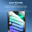 NEW'C for iPad mini 7 (A17 Pro)/mini 6 Screen Protector Tempered Glass 3
