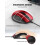 TeckNet TECKNET Wired Mouse, 6400 DPI with 4 Adjustable DPI, 6-Button Optical Mouse, Ergonomic Design for Laptop, Chromebook, PC, Desktop, Mac, Notebook 3
