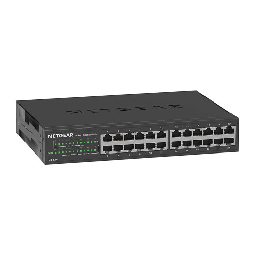 Netgear NETGEAR 24 Port Gigabit Network Switch, Unmanaged Ethernet Switch GS324