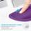 TeckNet TECKNET Mouse Mat Wrist Support, Mouse Pad with Memory Foam, Purple 3