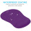 TeckNet TECKNET Mouse Mat Wrist Support, Mouse Pad with Memory Foam, Purple 4