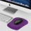 TeckNet TECKNET Mouse Mat Wrist Support, Mouse Pad with Memory Foam, Purple 6