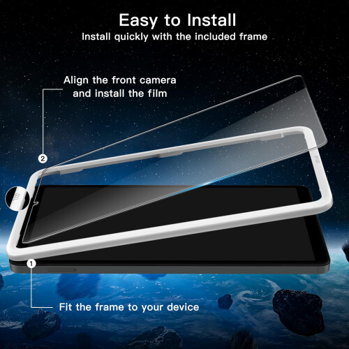 JETech Screen Protector for Galaxy Tab A11/A9 8.7", 2-Pack 2