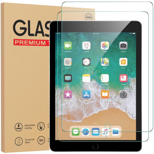 Gerutek Screen Protector for iPad 6th/5th Gen/iPad Air1/Air 2/Pro 9.7