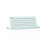TeckNet TECKNET 2.4G Wireless Compact Mini Keyboard, UK Layout, Green 1