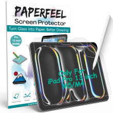 PAPERFEEL 2 Pack Screen Protector for iPad Pro 13 Inch M5 M4 2025 2024