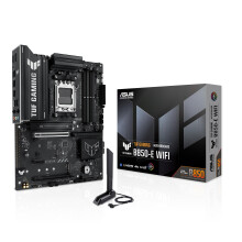 ASUS TUF Gaming B850-E WiFi, AMD ATX Motherboard, 8+2+1 Power Stages, DDR5 Slot, PCIe 5.0 Ready, 3 M.2 Slots, WiFi 6E, Ethernet Realtek 2.5Gb, USB-C 2