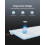 TeckNet TECKNET 2.4G Wireless Compact Mini Keyboard, UK Layout, Blue 5