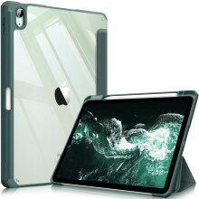FINTIE Hybrid Case Compatible with iPad Air 5th Generation (2022) / iPad Air 4th Generation (2020) 10.9 inch - Slim Clear Back Cover with Pencil Holde