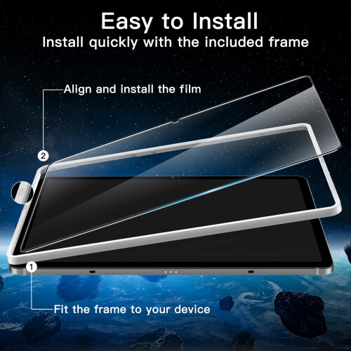 JETech Screen Protector for Samsung Galaxy Tab S10 FE Plus 13.1", 2-Pack 1