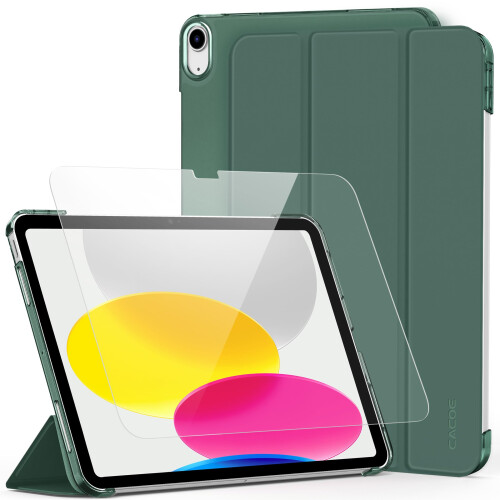 CACOE Case for iPad A16 11th/10th Generation with Screen Protector