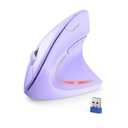 TeckNet TECKNET Wireless Ergonomic Mouse, 4800DPI Vertical 2.4G Cordless Mouse