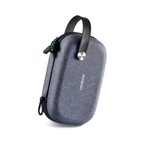 UGREEN Travel Accessories Tech Pouch Electronics Cable Organiser Bag Grey