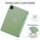 JETech Case for iPad Pro 11" 4/3/2/1, Matcha Green 4