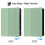 JETech Case for iPad Pro 11" 4/3/2/1, Matcha Green 6