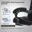 GTPLAYER Fabric Gaming Chair Massage Ergonomic Computer Chair with Foo 3