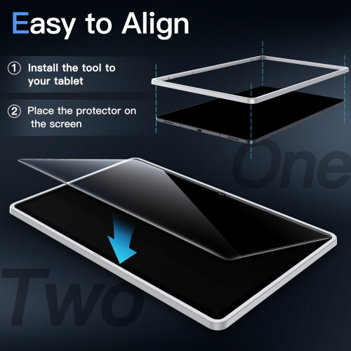 JETech Screen Protector for Samsung Galaxy Tab S12 Plus 12.6", 2-Pack 2
