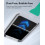ESR 2 Pack Screen Protector for iPad Mini 7th(A17 Pro)/6th Gen, 9H Glass 5
