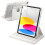 JETech 360 Rotating Case for iPad (A16) 11th/10th Gen, White 1