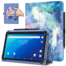 TiMOVO Universal Case for 10.1 Inch Android Tablet, Dreamy Nebula