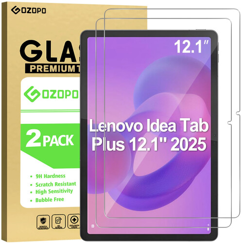 GOZOPO Screen Protector for Lenovo Idea Tab Plus/Tab Plus Gen 2 12,1"