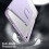 JETech 360 Rotating Case for iPad (A16) 11th/10th Gen, Light Purple 4