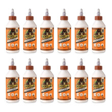 Gorilla Wood Glue, 236ml – Strong, Fast-Setting & Water Resistant (12 Pack)