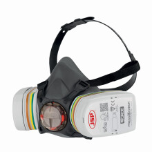 JSP FORCE 8 Half Mask Reusable Respirator with PressToCheck ABEK1P3 Filters
