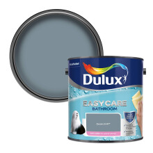 Dulux Easycare Bathroom Soft Sheen Emulsion Paint For Walls And Ceilings - Denim Drift 2.5 Litres
