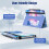 TiMOVO Universal Case for 10.1 Inch Android Tablet, Dreamy Nebula 4
