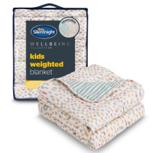 Silentnight Kids Weighted Blanket Wellbeing Collection Spot Stripe 3k