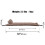 Marwood Under Door Draught Excluder Decorative Wind Stopper 81cm for D 2