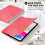 CACOE Case for iPad A16 11th/10th Generation with Screen Protector 5