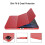 JETech Case for iPad Pro 11" 4/3/2/1 (2022/2021/2020/2018), Red 3