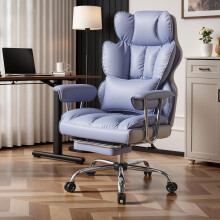 Efomao Desk Office Chair Big and Tall PU Leather Ergonomic Office Chai