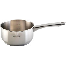 Wecook Saucepan 12 cm07 L Stainless Steel All Hob Types with Spout