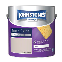 Johnstone's - Washable Matt Wall & Ceiling Paint - Chapel Stone - 2.5L