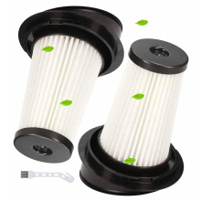Paquete de 2 filtros de repuesto para aspiradoras, insertos de filtro HEPA para aspiradoras de mano inalámbricas 9178008590