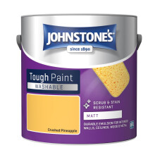 Johnstone's - Washable Matt Wall & Ceiling Paint - Crushed Pineapple - 2.5L