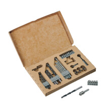 Bosch Accessories 34-piece Screwdriver/Drill bit Set (for Wood, Metal and Stone, Accessories for Drill Drivers)