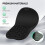 TeckNet TECKNET Mouse Mat Wrist Support, Ergonomic Wrist Rest Mouse Pad, Black 4