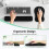 TeckNet TECKNET Mouse Mat Wrist Support and Keyboard Wrist Rest Set 2