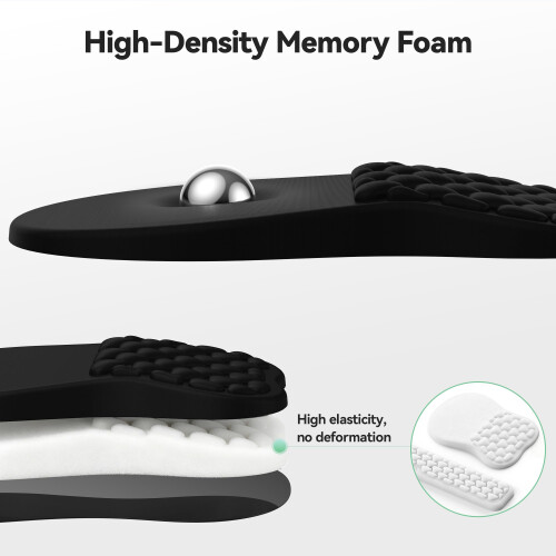 TeckNet TECKNET Mouse Mat Wrist Support and Keyboard Wrist Rest Set 2